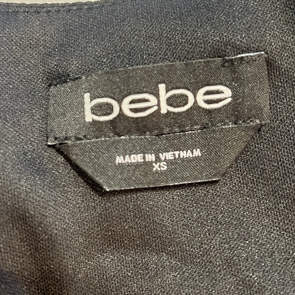 NWOT bebe Vegan Leather Midi Dress - Picture 14 of 16